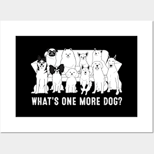 What's One More Dog Posters and Art